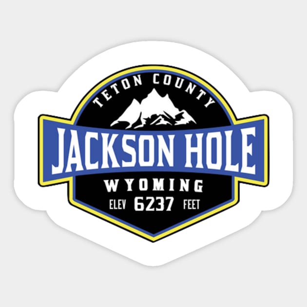 JACKSON HOLE Sticker by CLIPS